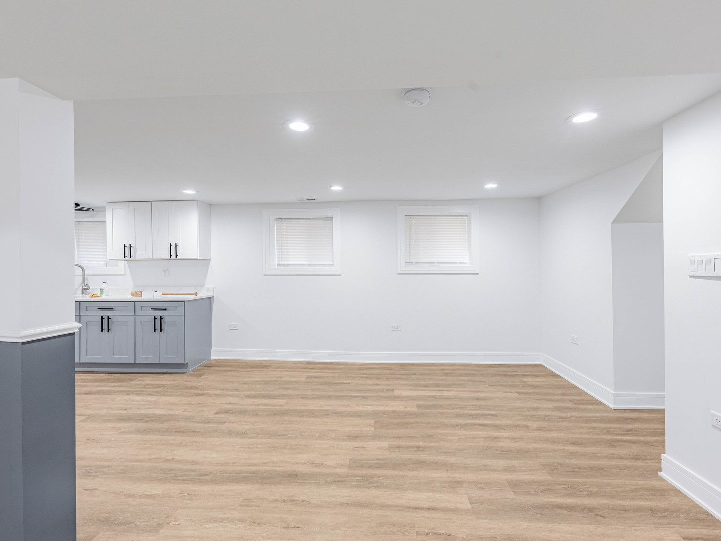 7755 South Wolcott Avenue Chicago, IL 60620 - Photo 30 of 39 a view of kitchen with wooden floor