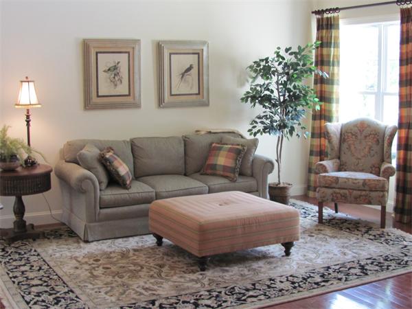 705 Autumn Ridge Drive, Unit 705 Ayer, MA 01432 - Photo 6 of 16 a living room with furniture and a potted plant