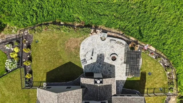 a picture of a bench in front of a window