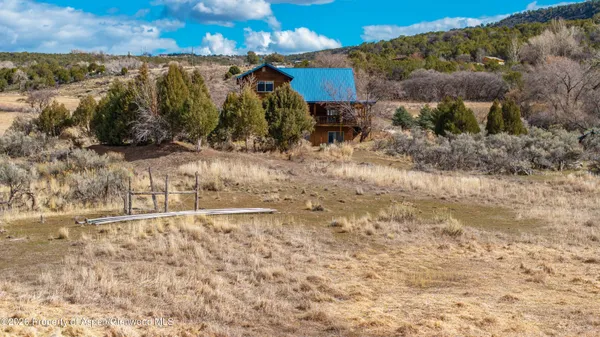 a backyard of a house