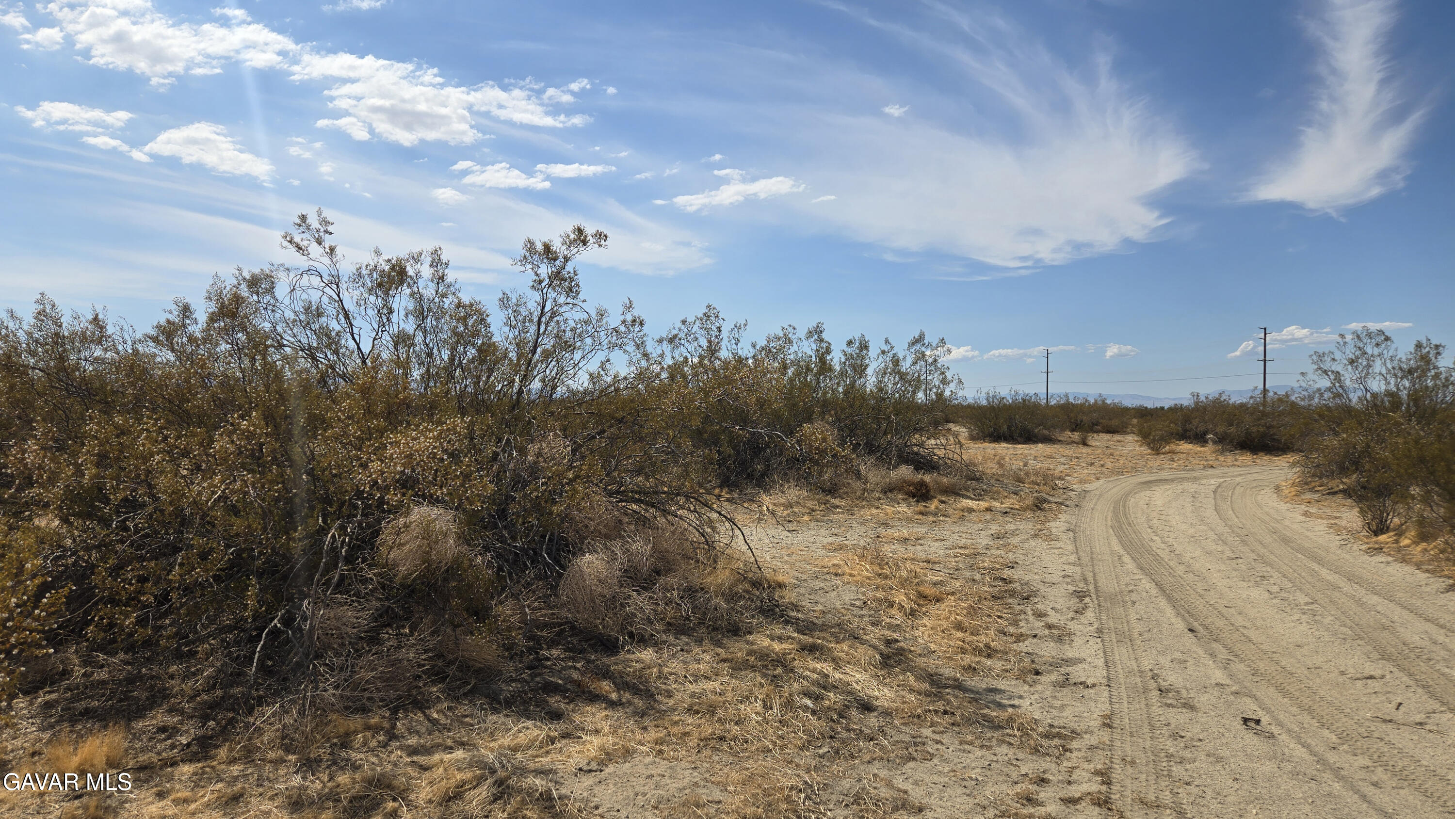 Palmdale Boulevard East Littlerock, CA 93543 - Photo 26 of 34 a view of a dry yard with mountains in the background