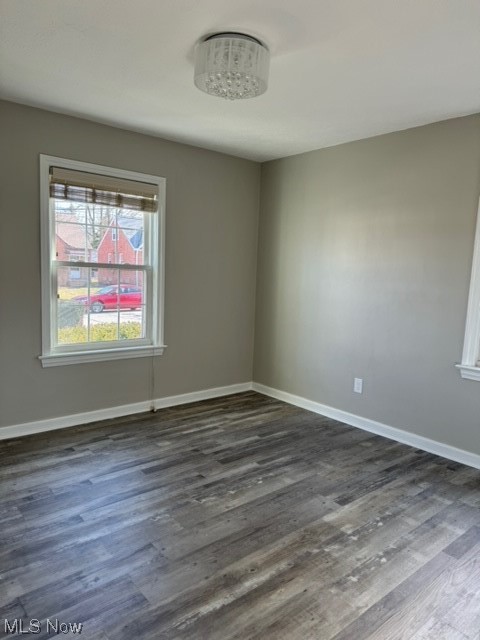 1508 Winchester Road Lyndhurst, OH 44124 - Photo 17 of 23 Unfurnished room with dark hardwood / wood-style floors