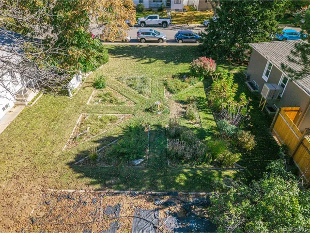 a view of a lake with a house