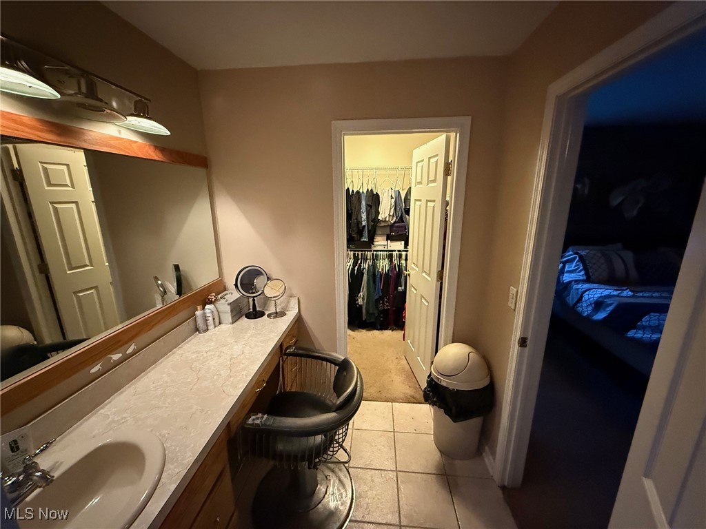 1201 Mulberry Run Mineral Ridge, OH 44440 - Photo 12 of 21 Bathroom featuring tile patterned floors and vanity