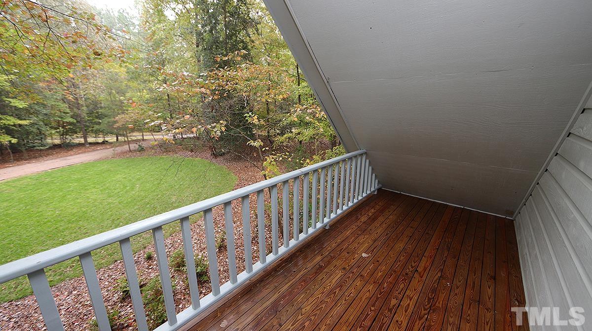 2413 Pleasant Union Church Road Raleigh, NC 27614 - Photo 21 of 30 Spectacular balcony right outside the front upstairs Bedroom!