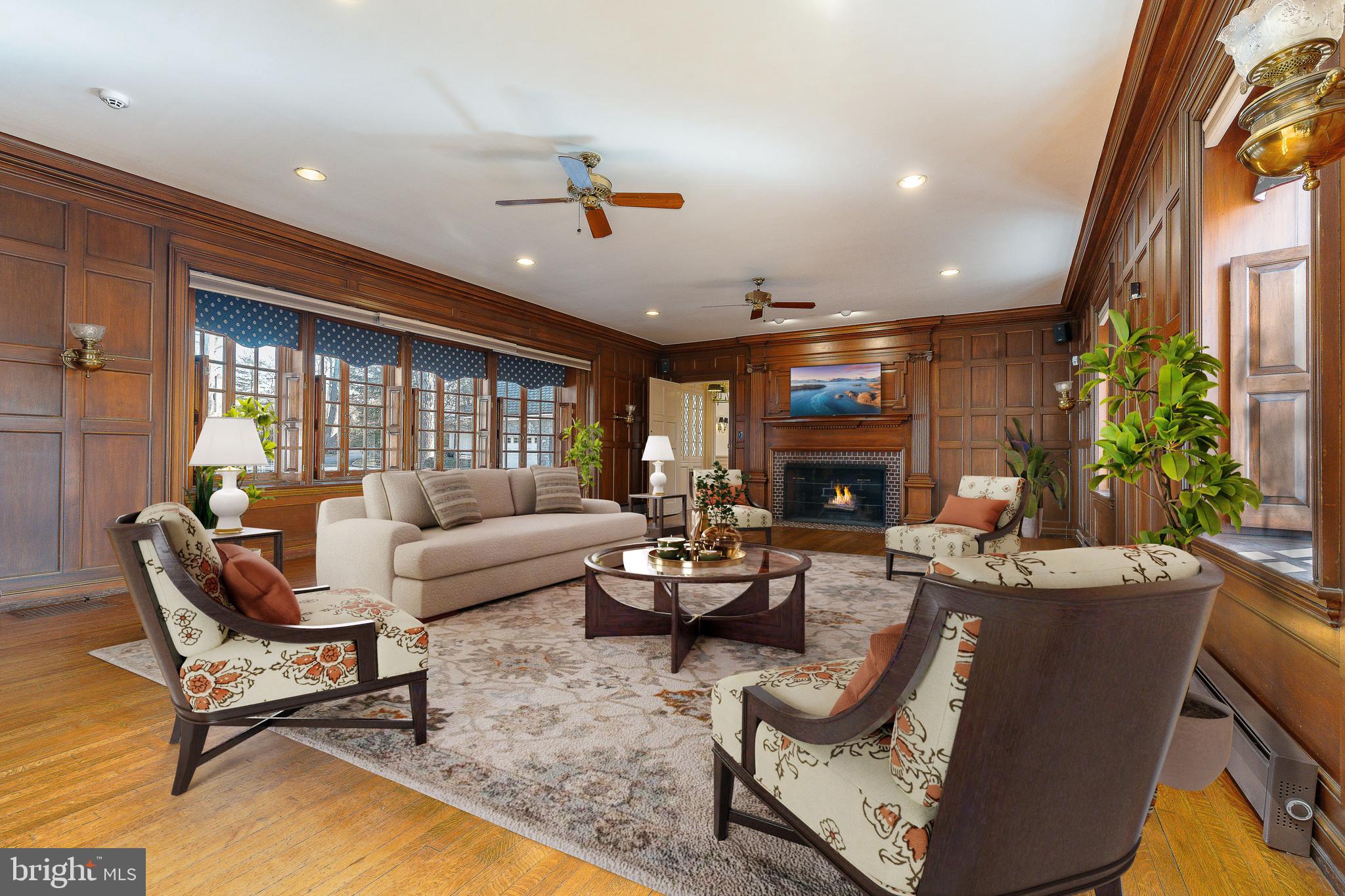 1336 Gypsy Hill Road Lower Gwynedd, PA 19002 - Photo 19 of 85 Club Room w/ Fireplace