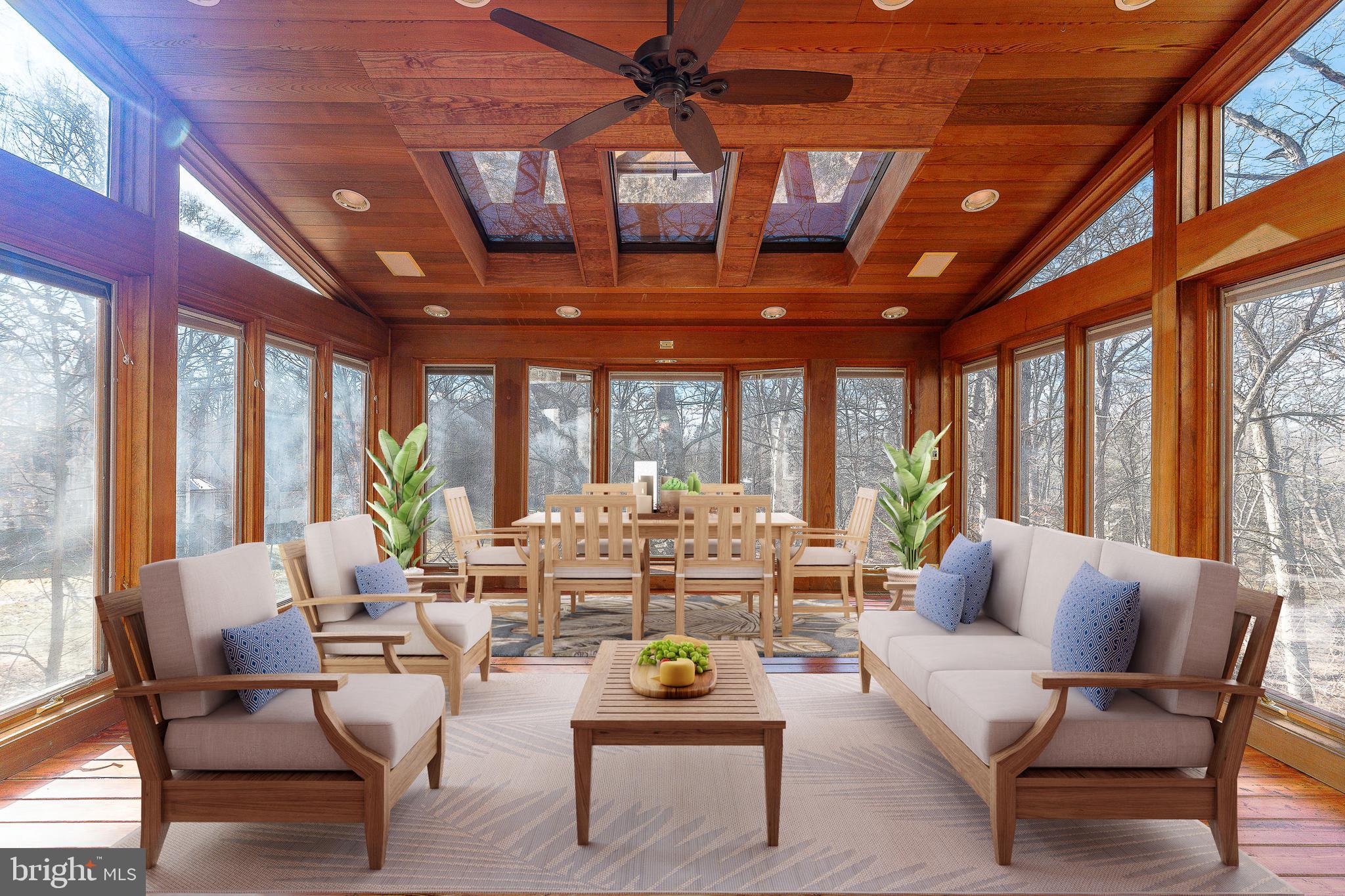 1336 Gypsy Hill Road Lower Gwynedd, PA 19002 - Photo 33 of 85 Virtually Staged Sun Room