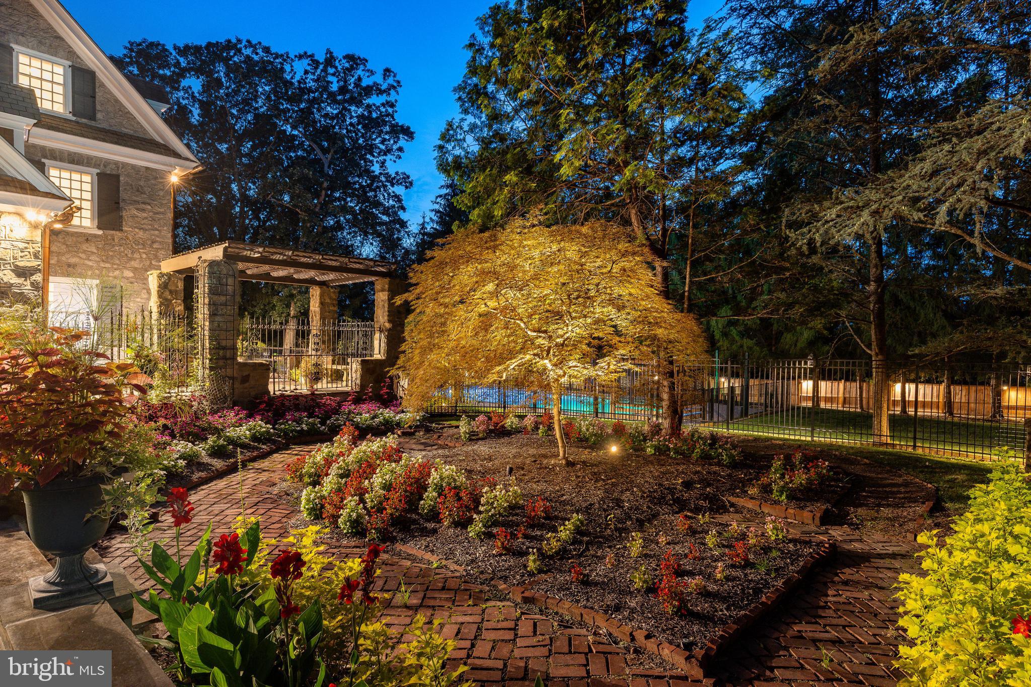 1336 Gypsy Hill Road Lower Gwynedd, PA 19002 - Photo 83 of 85 Dusk Lighting