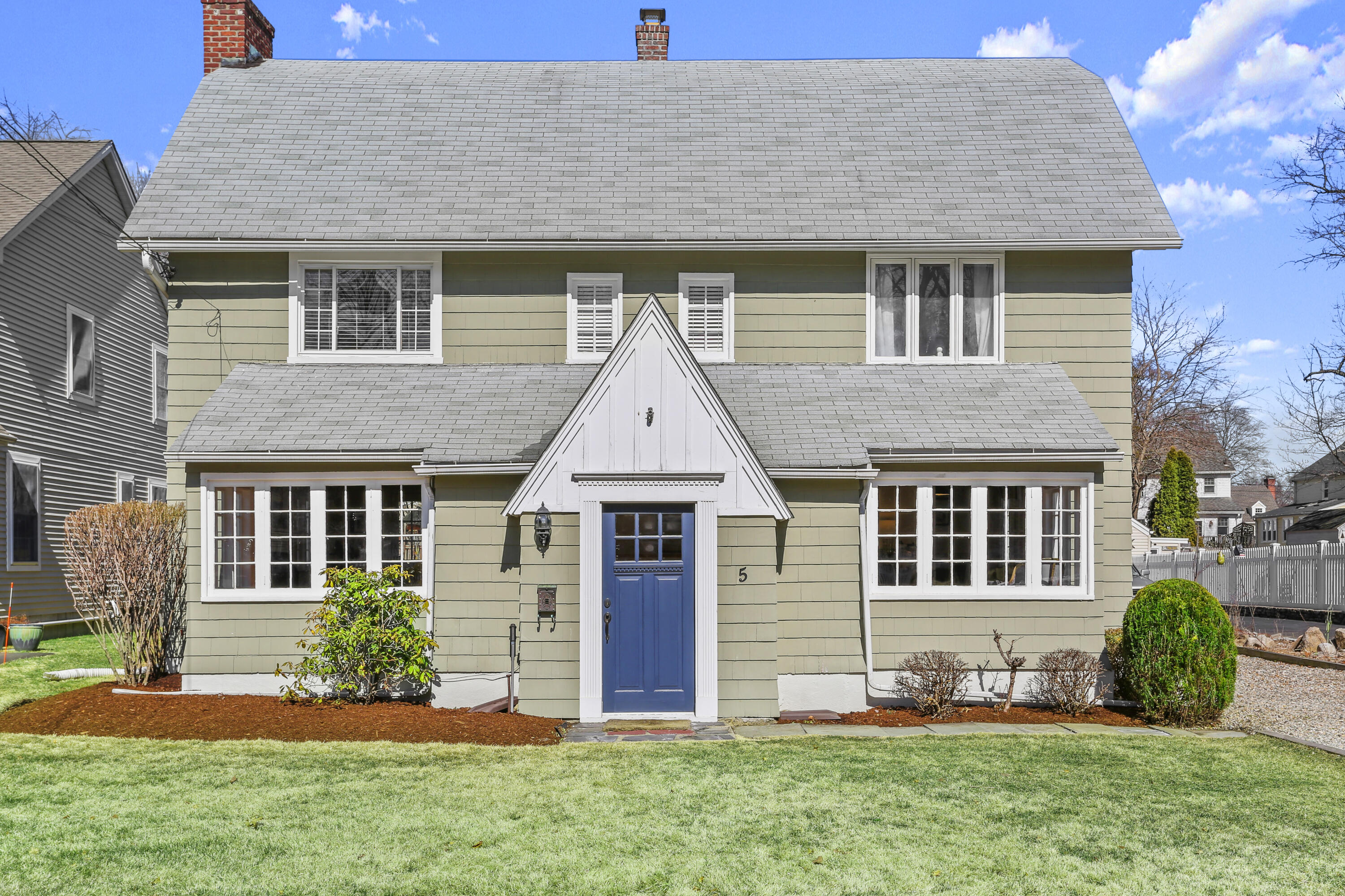 5 Hazel Street Norwalk, CT 06851 - Photo 1 of 32 a front view of a house with a yard