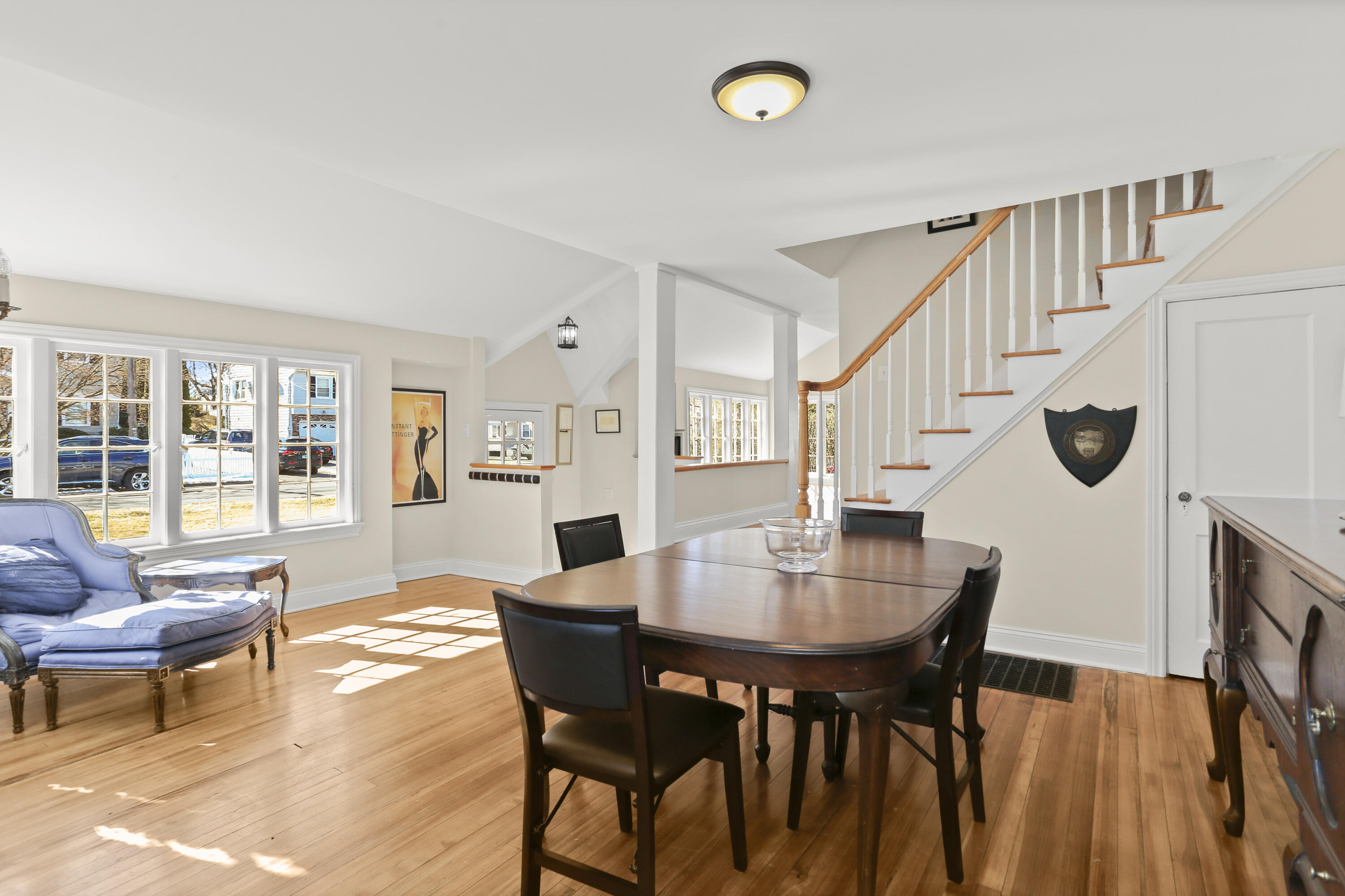 5 Hazel Street Norwalk, CT 06851 - Photo 12 of 32 a view of a dining room with furniture and wooden floor