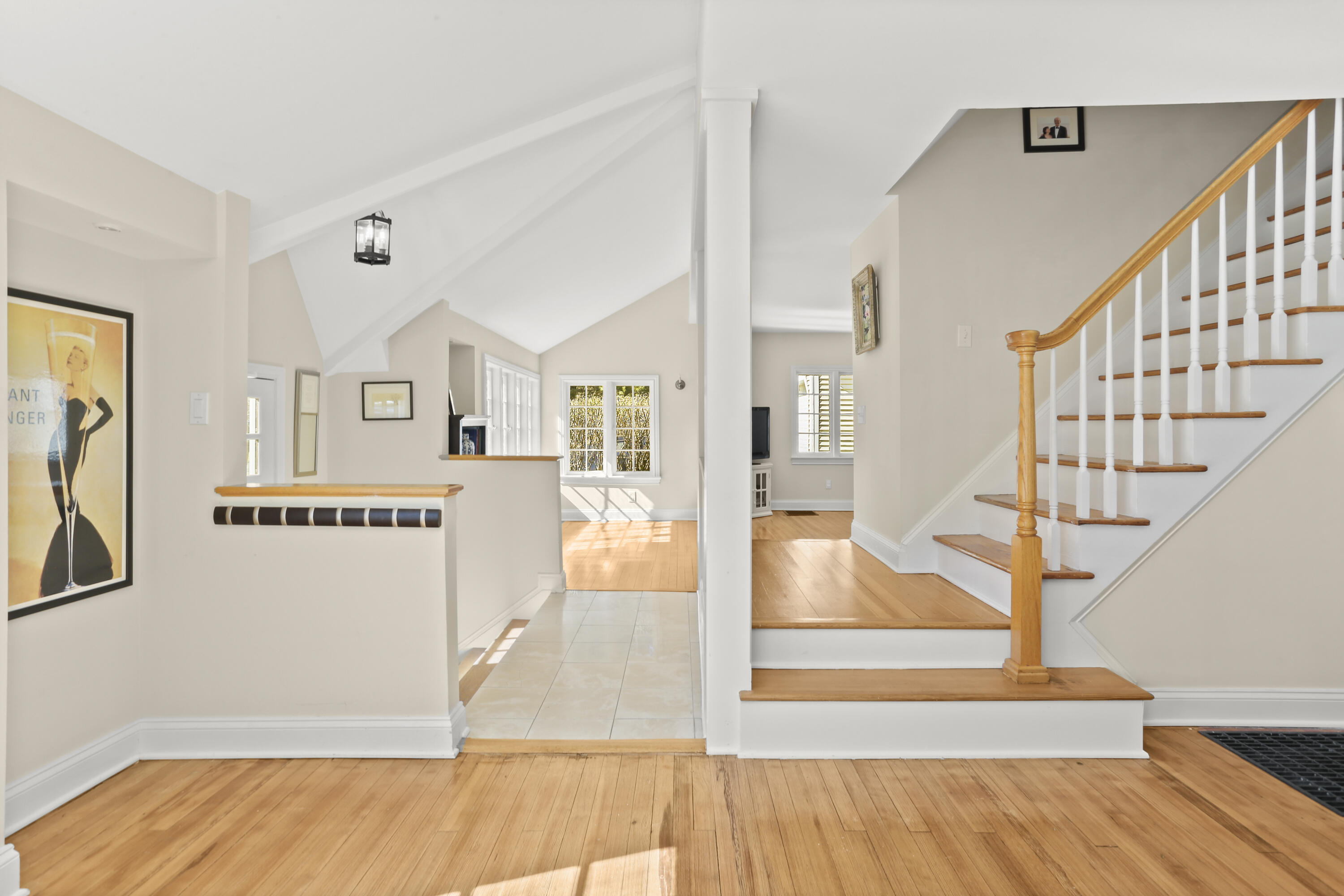 5 Hazel Street Norwalk, CT 06851 - Photo 18 of 32 a view of entryway and hall with wooden floor