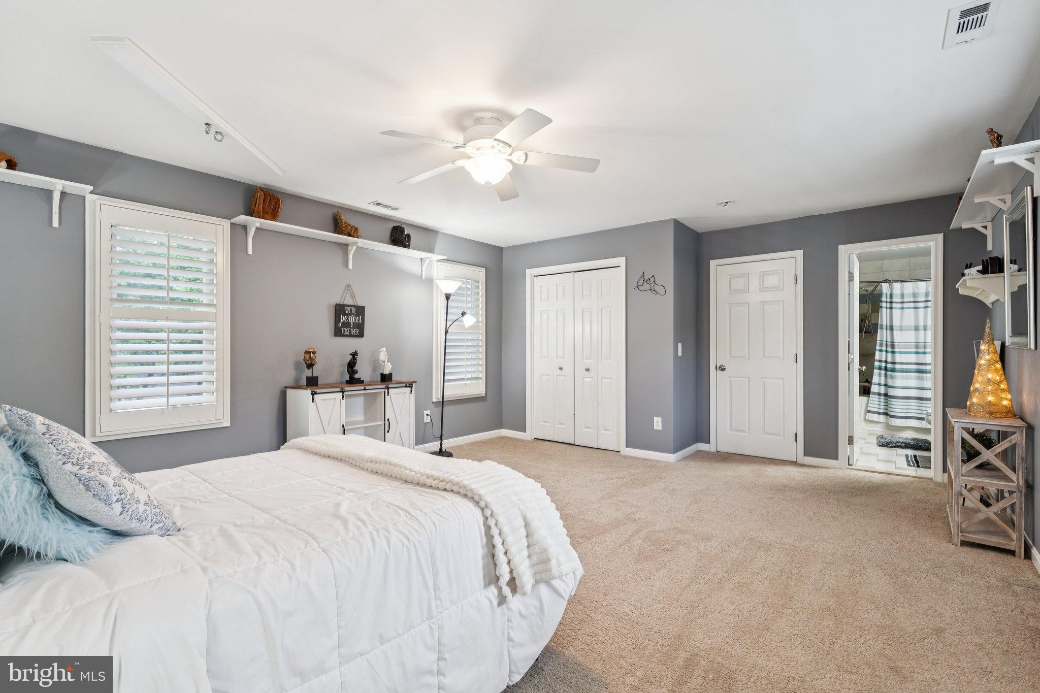 47660 Pennrun Way Sterling, VA 20165 - Photo 16 of 55 Spacious, serene bedroom with modern charm.