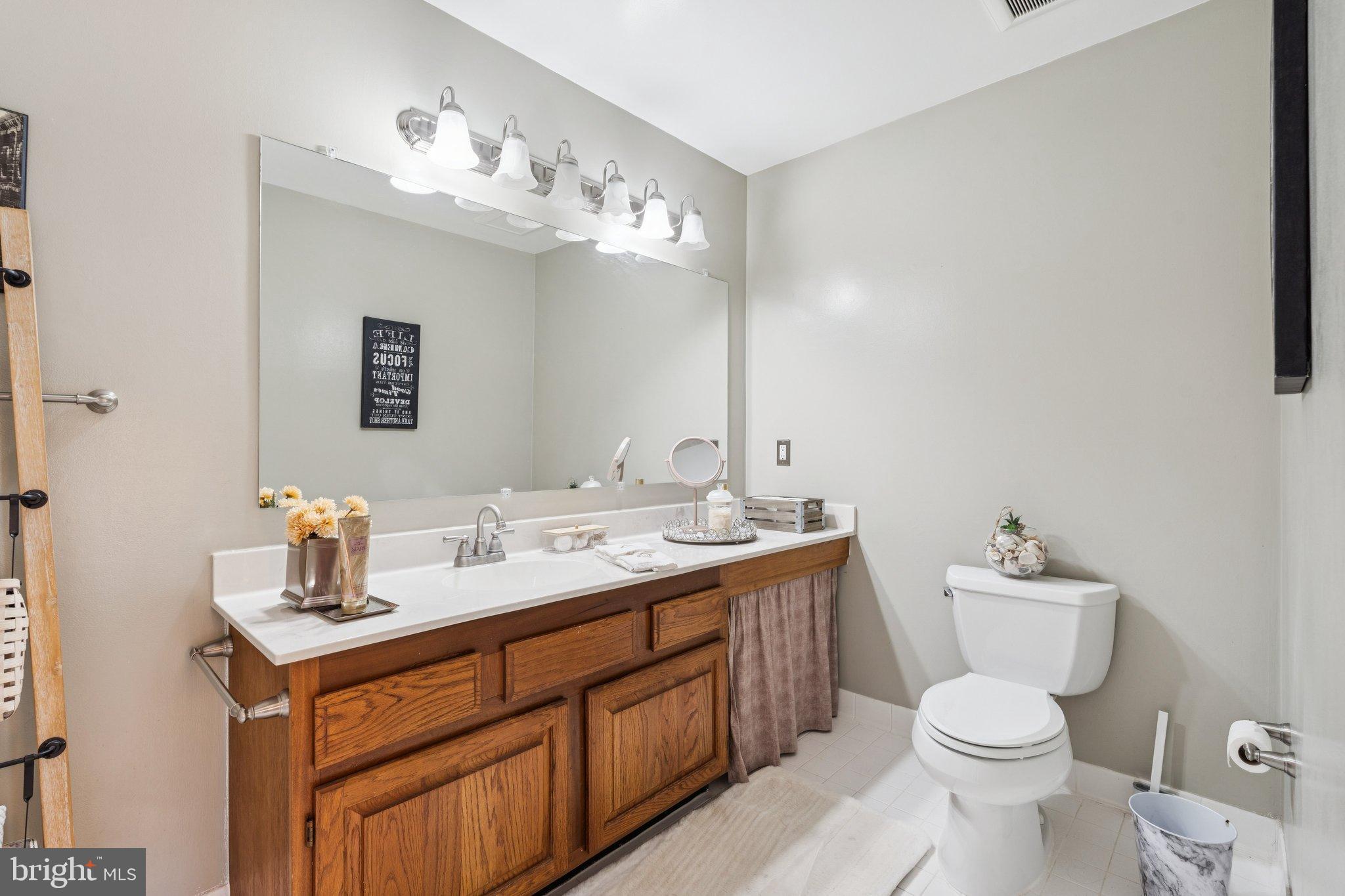 47660 Pennrun Way Sterling, VA 20165 - Photo 21 of 55 a bathroom with a toilet sink and mirror
