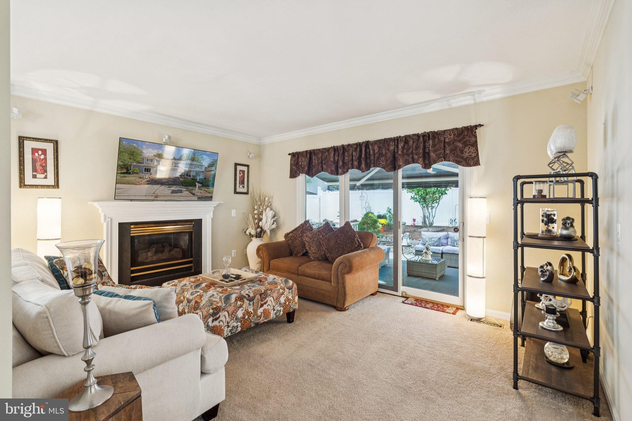 47660 Pennrun Way Sterling, VA 20165 - Photo 39 of 55 a living room with furniture and a fireplace