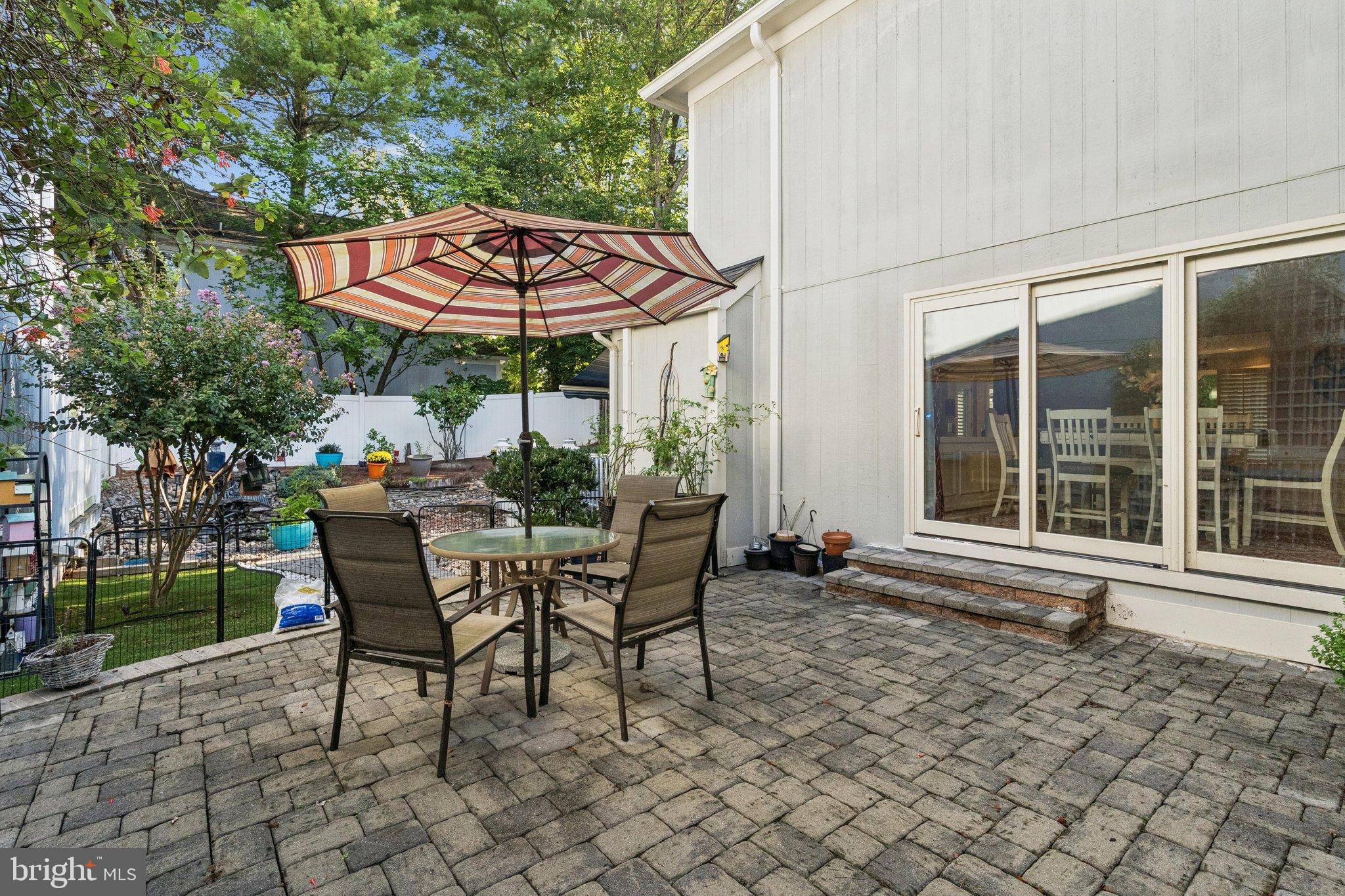 47660 Pennrun Way Sterling, VA 20165 - Photo 50 of 55 a patio with a patio table and chairs