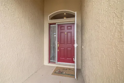 a door with a door in front of it