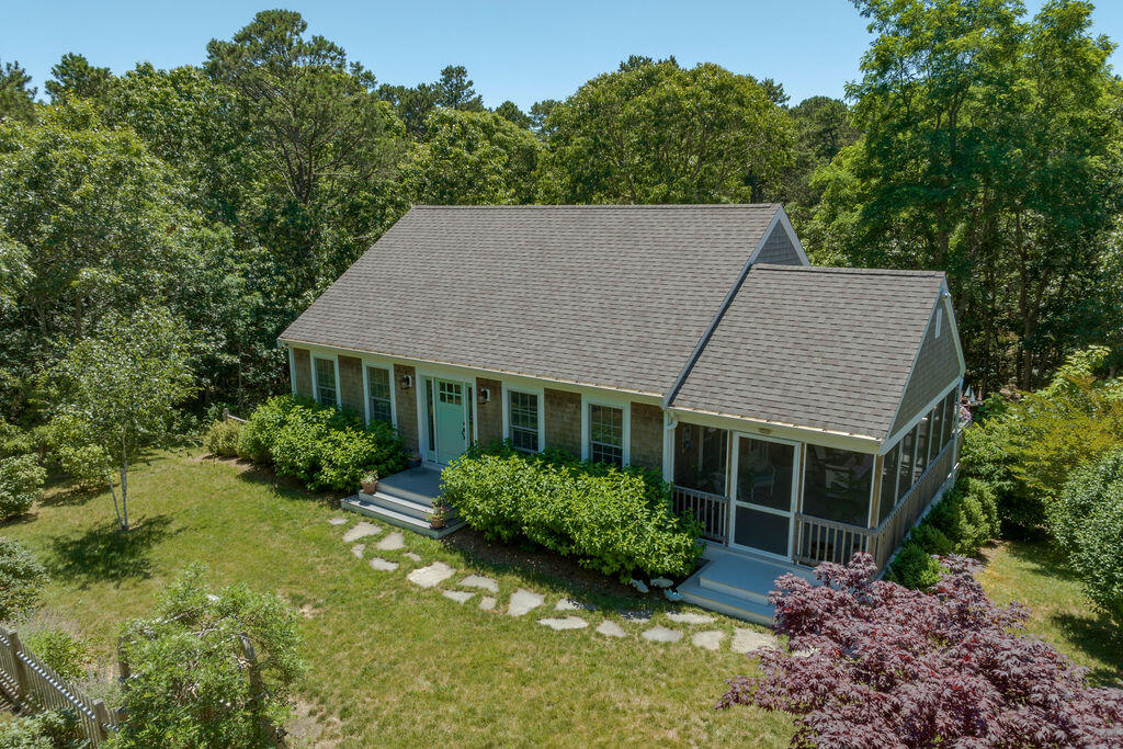 30 Amy's Way Wellfleet, MA 02667 - Photo 1 of 64 a house view with a garden space