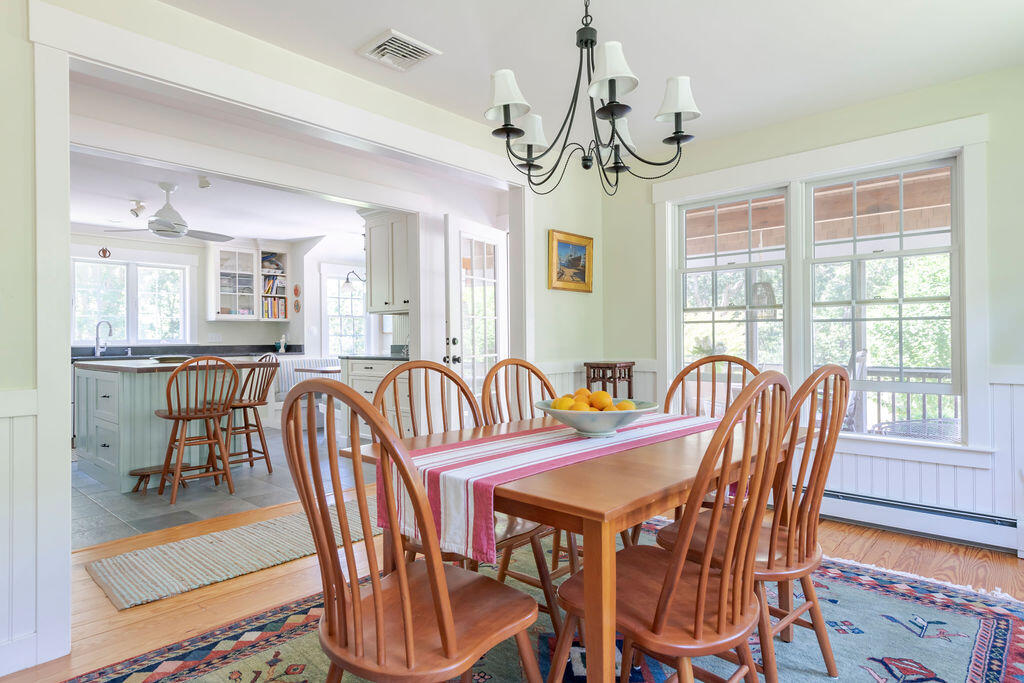 30 Amy's Way Wellfleet, MA 02667 - Photo 22 of 64 a view of a dining room with furniture window and wooden floor