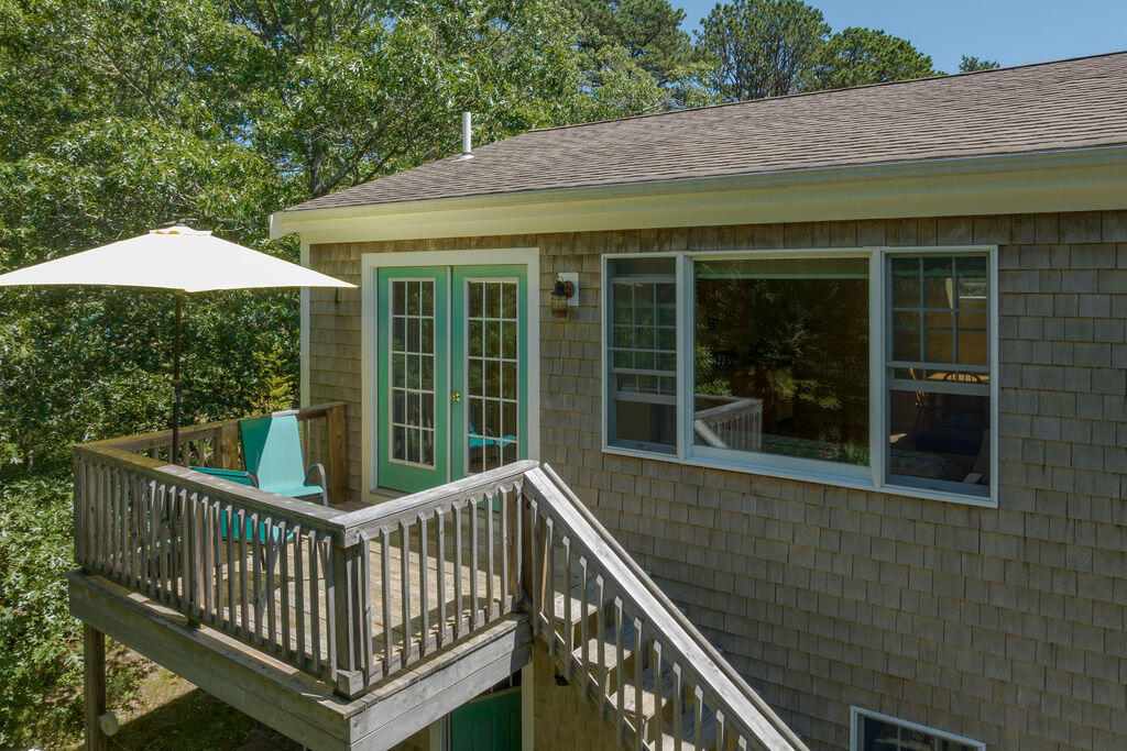 30 Amy's Way Wellfleet, MA 02667 - Photo 51 of 64 a view of a house with porch and deck