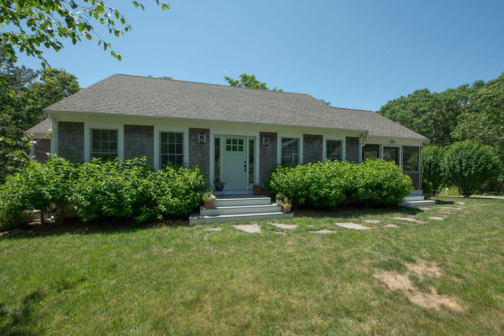 30 Amy's Way Wellfleet, MA 02667 - Photo 58 of 64 a view of a house with garden and yard
