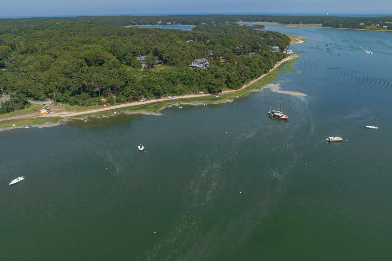30 Amy's Way Wellfleet, MA 02667 - Photo 9 of 64 a view of a lake from a balcony