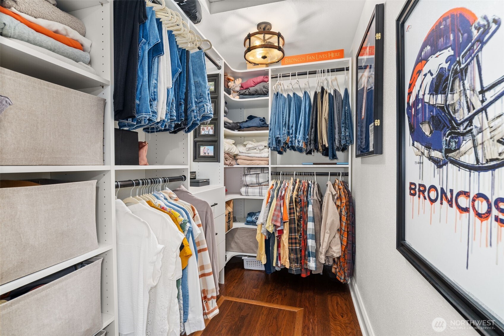 107 Odella Lane Chehalis, WA 98532 - Photo 19 of 37 a view of walk in closet with clothes and shoes