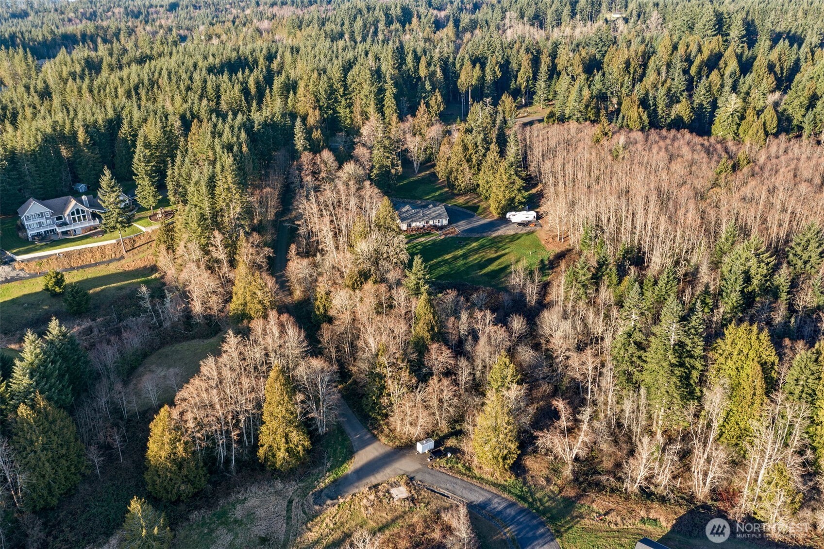 107 Odella Lane Chehalis, WA 98532 - Photo 35 of 37 a backyard of a house with lots of green space