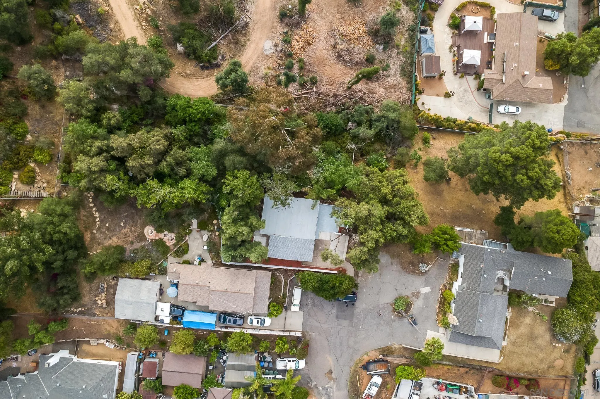 678 Robby Way Fallbrook, CA 92028 - Photo 32 of 36 an aerial view of a house with outdoor space