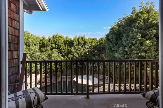 a view of balcony with outdoor space