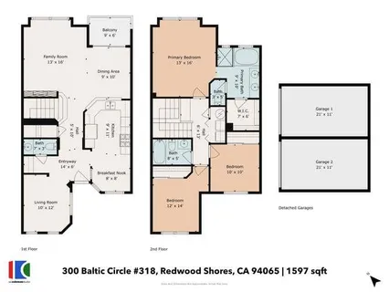 $1,488,841 | 300 Baltic Circle, Unit 318, Redwood Shores, CA 94065