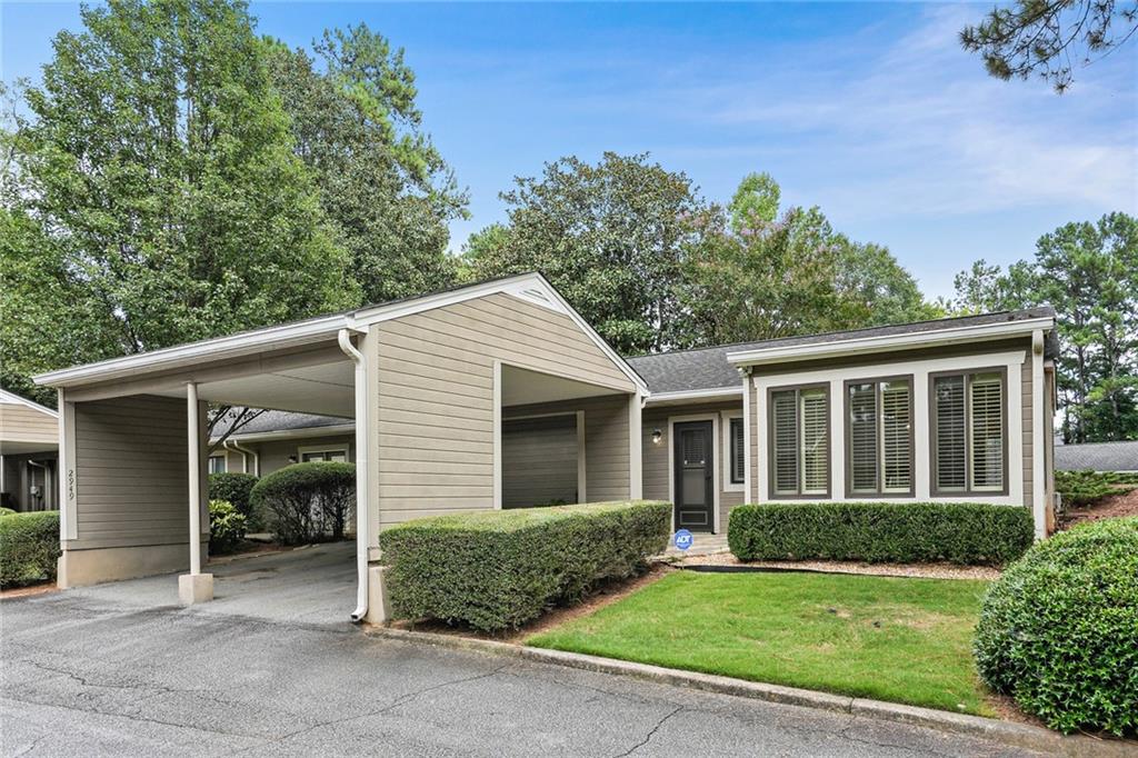 2949 Torreya Way Southeast Marietta, GA 30067 - Photo 22 of 23 front view of a house and a yard