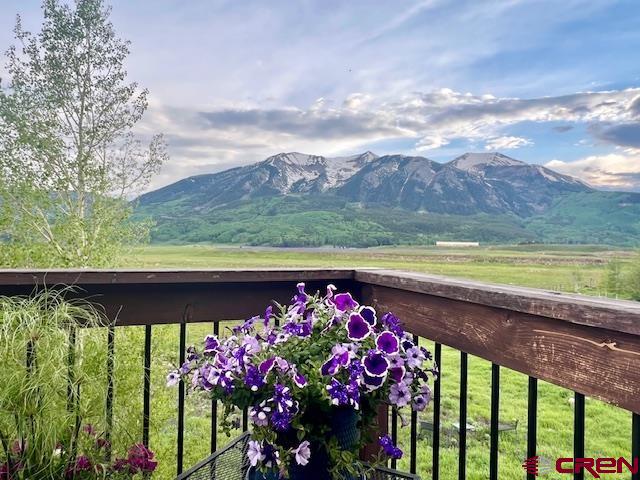 70 Bridle Spur Way Crested Butte, CO 81224 - Photo 39 of 42 a view of ocean from a balcony