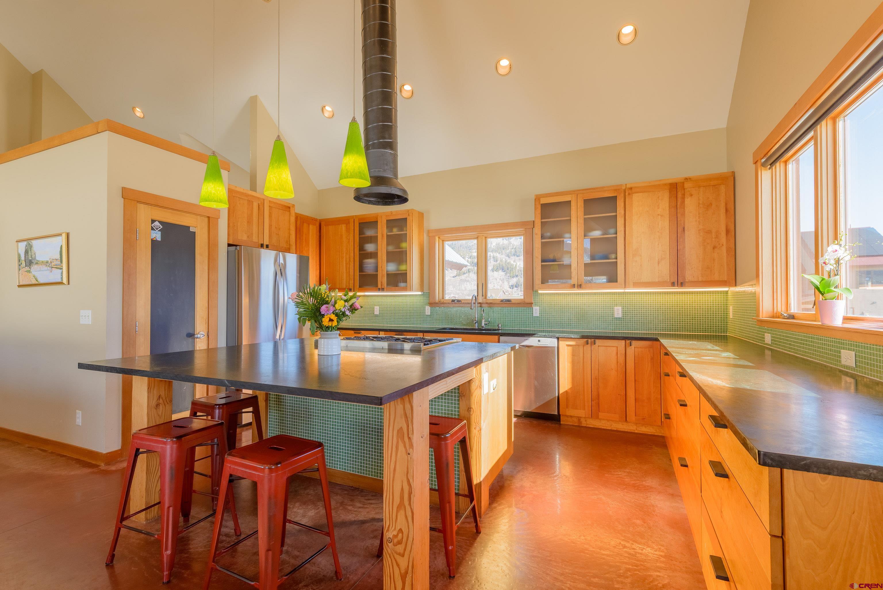 70 Bridle Spur Way Crested Butte, CO 81224 - Photo 5 of 42 a view of a kitchen with a large window