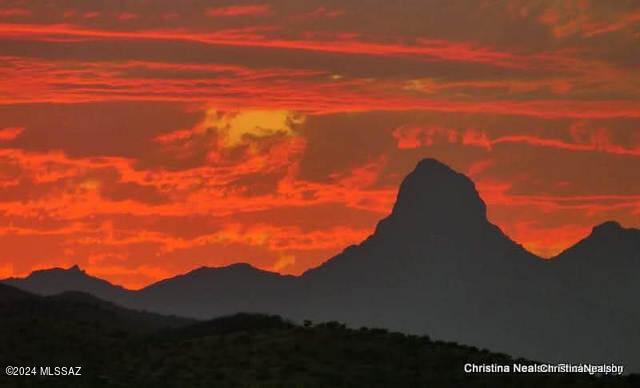 35700 South Cedar Creek Road Arivaca, AZ 85601 - Photo 10 of 44 a view of ocean with sunset