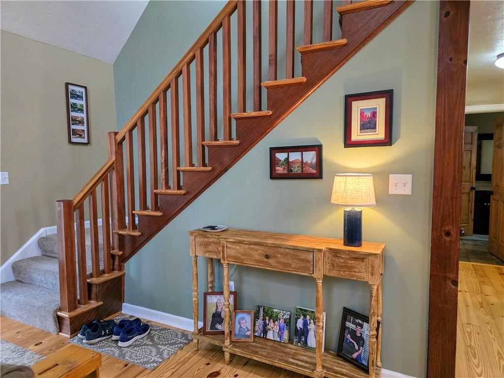277 Dunn Road Greensburg, PA 15601 - Photo 14 of 24 a view of entryway and hall with wooden floor