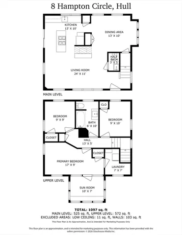 $610,000 | 8 Hampton Circle, Hull, MA 02045
