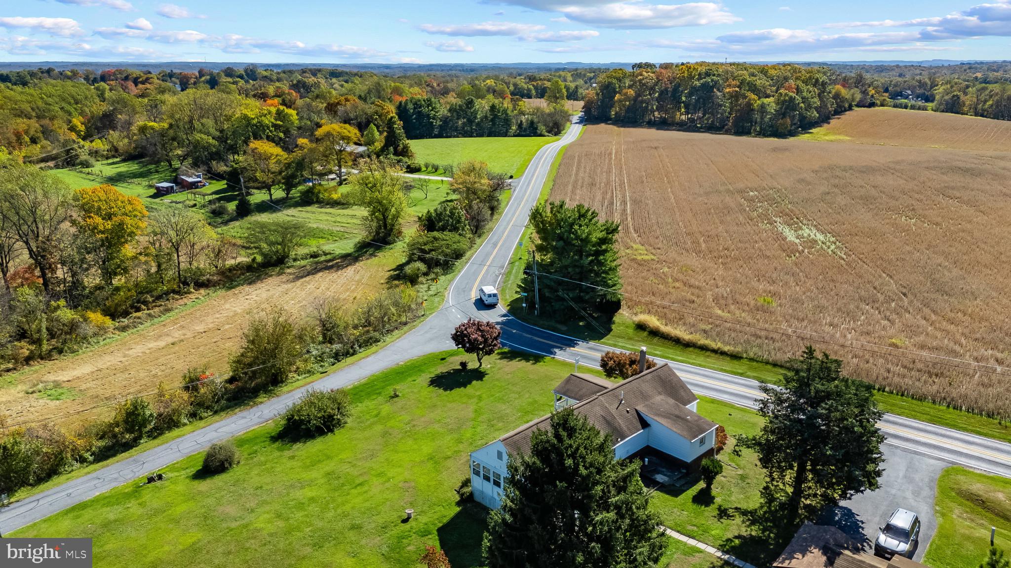 4114 Old Washington Road Westminster, MD 21157 - Photo 34 of 34 an aerial view of a house with a yard