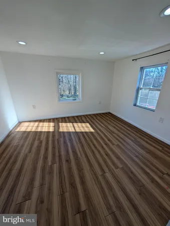 a view of wooden floor