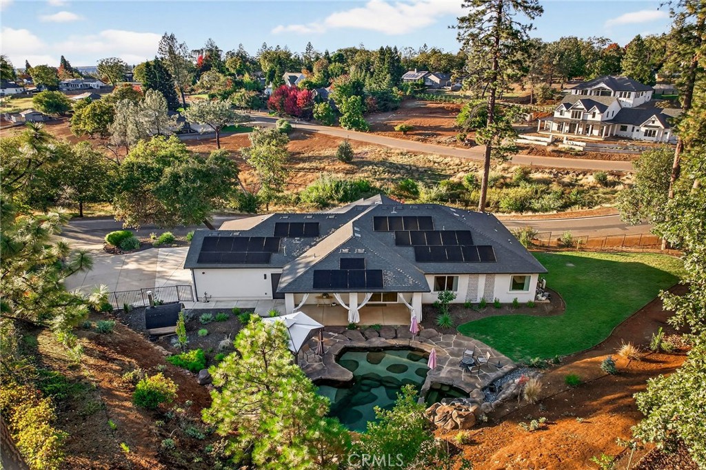 5772 Acorn Ridge Drive Paradise, CA 95969 - Photo 55 of 59 a aerial view of a house with garden space and street view