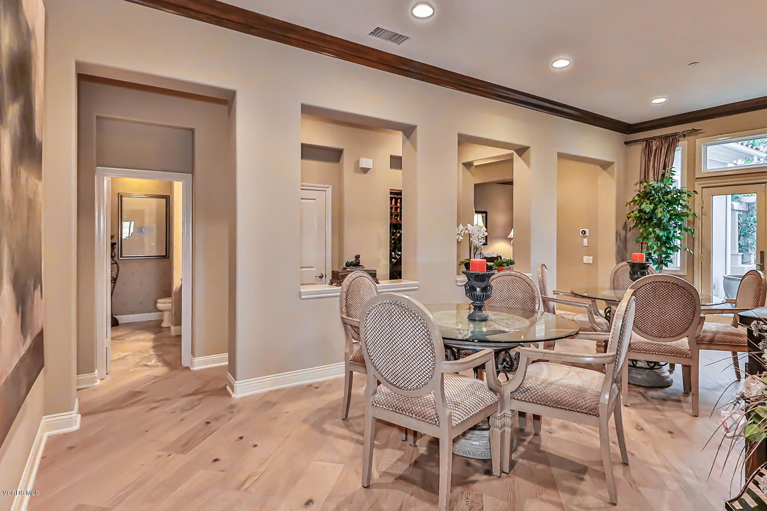 457 Vineyard Drive Simi Valley, CA 93065 - Photo 13 of 65 a dining room with furniture and wooden floor