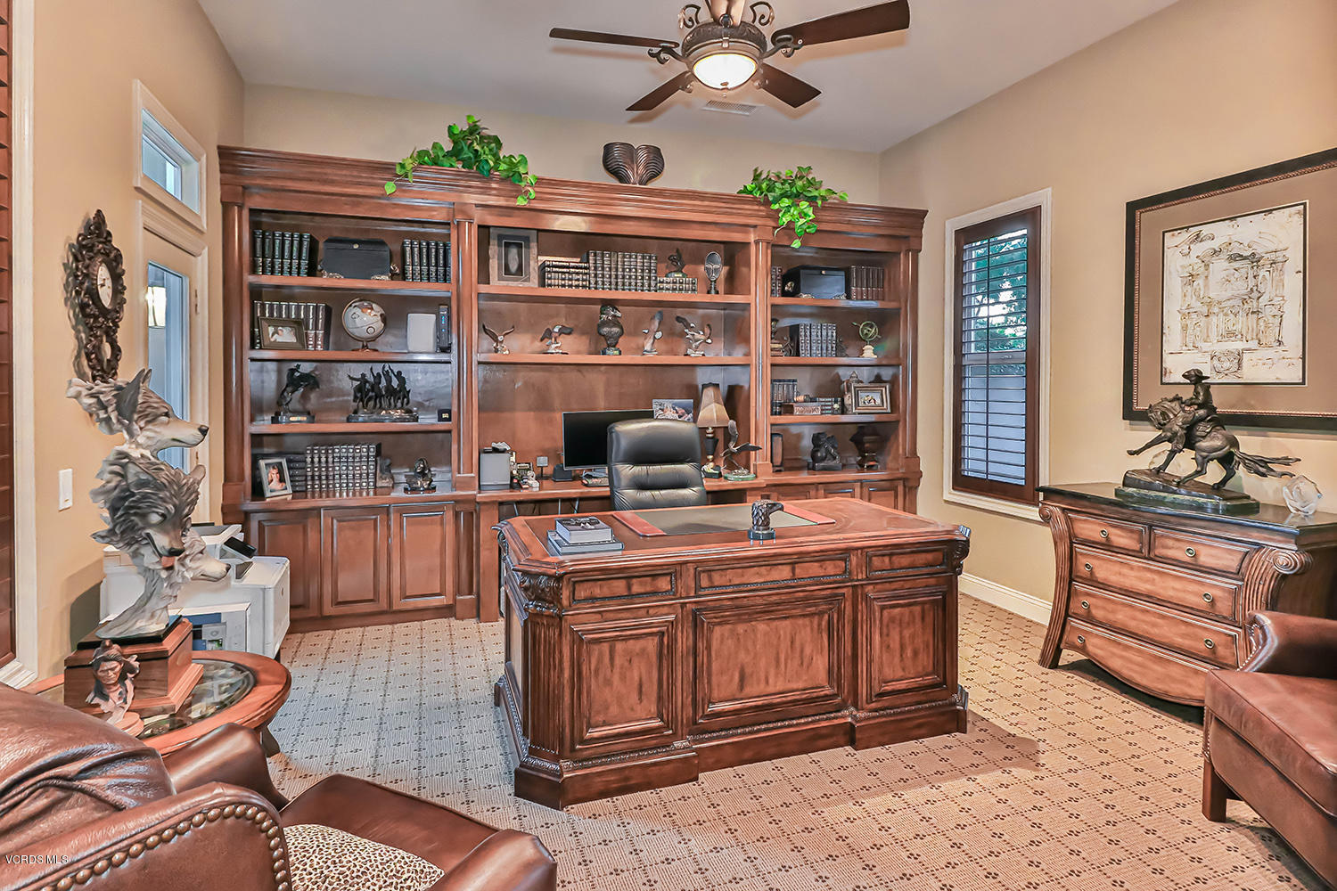457 Vineyard Drive Simi Valley, CA 93065 - Photo 14 of 65 a view of a workspace with furniture