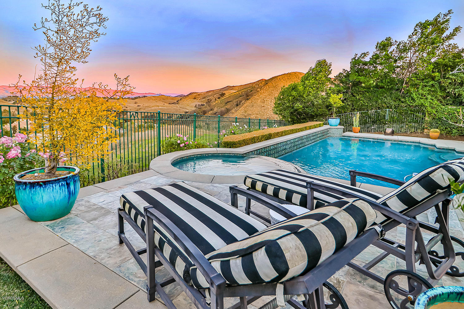 457 Vineyard Drive Simi Valley, CA 93065 - Photo 52 of 65 a view of a balcony with chairs