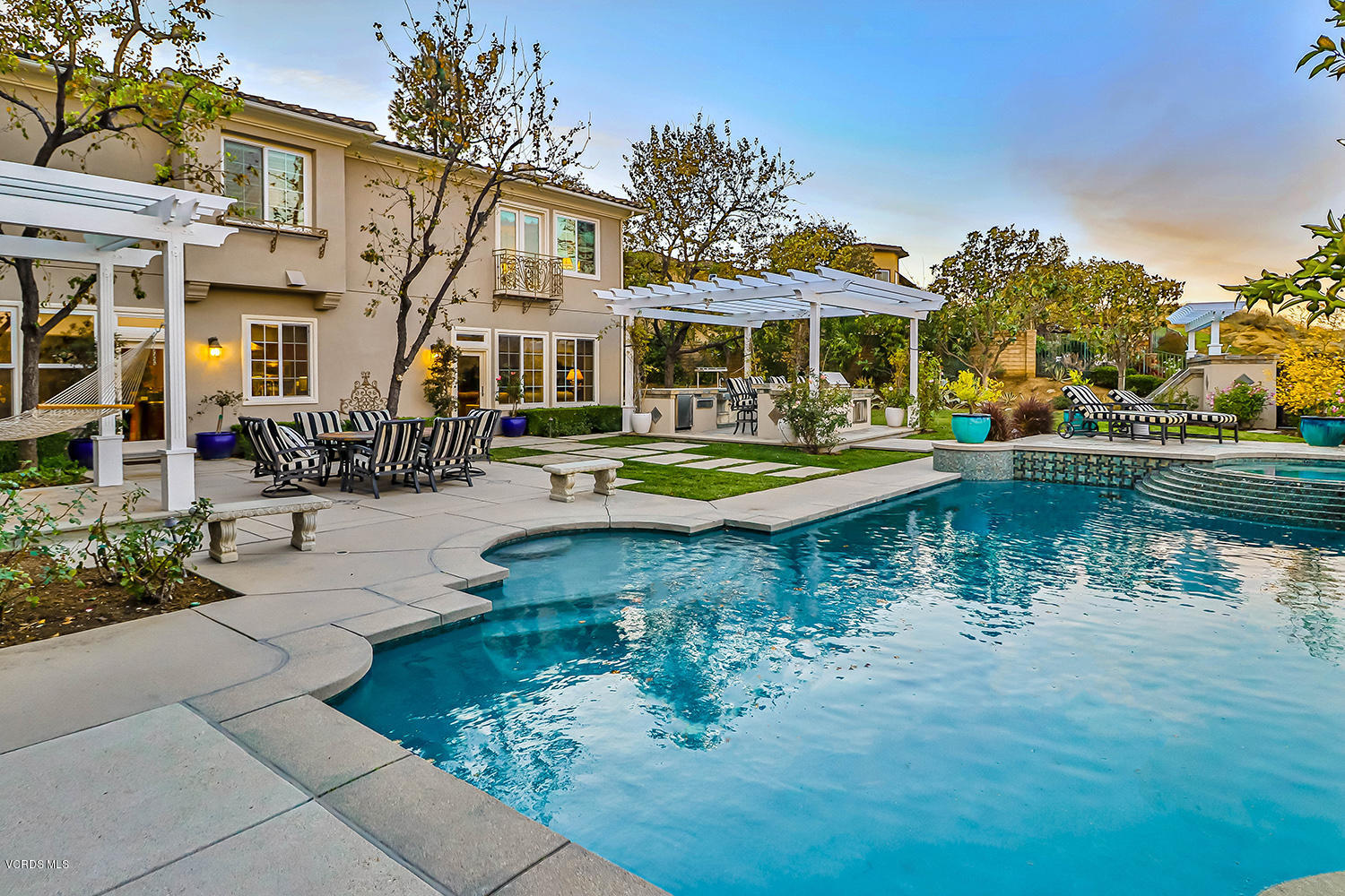 457 Vineyard Drive Simi Valley, CA 93065 - Photo 57 of 65 a view of a lake with a house