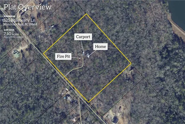 $375,000 | 525 Blueberry Lane, Mountain Rest, SC 29664