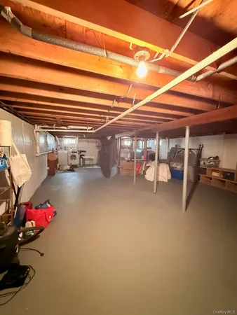 a view of storage and utility room