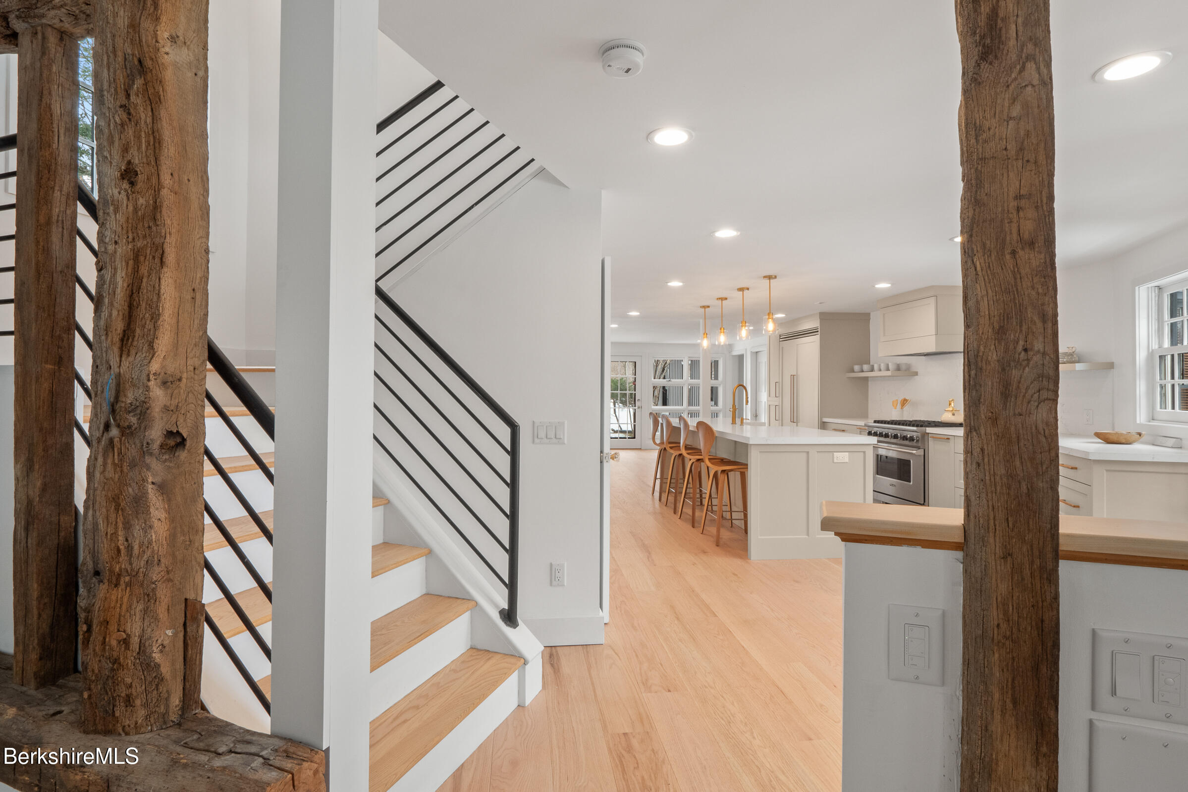 14 Pinecrest Cross Road Egremont, MA 01230 - Photo 26 of 40 a view of kitchen with furniture and wooden floor