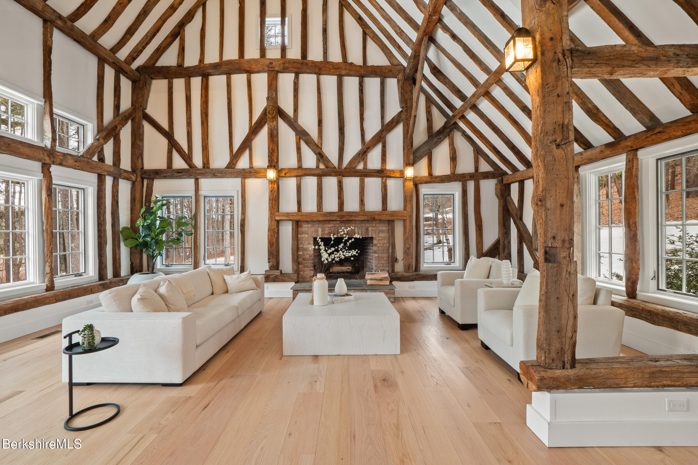 14 Pinecrest Cross Road Egremont, MA 01230 - Photo 4 of 40 a living room with furniture and a large window