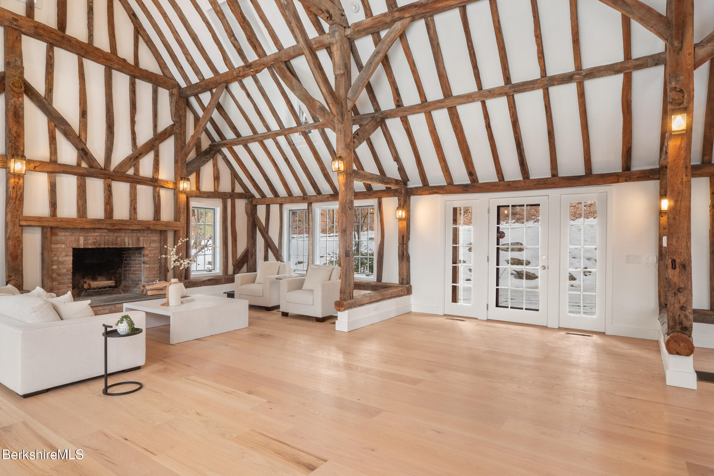 14 Pinecrest Cross Road Egremont, MA 01230 - Photo 5 of 40 a view of livingroom with furniture and fireplace