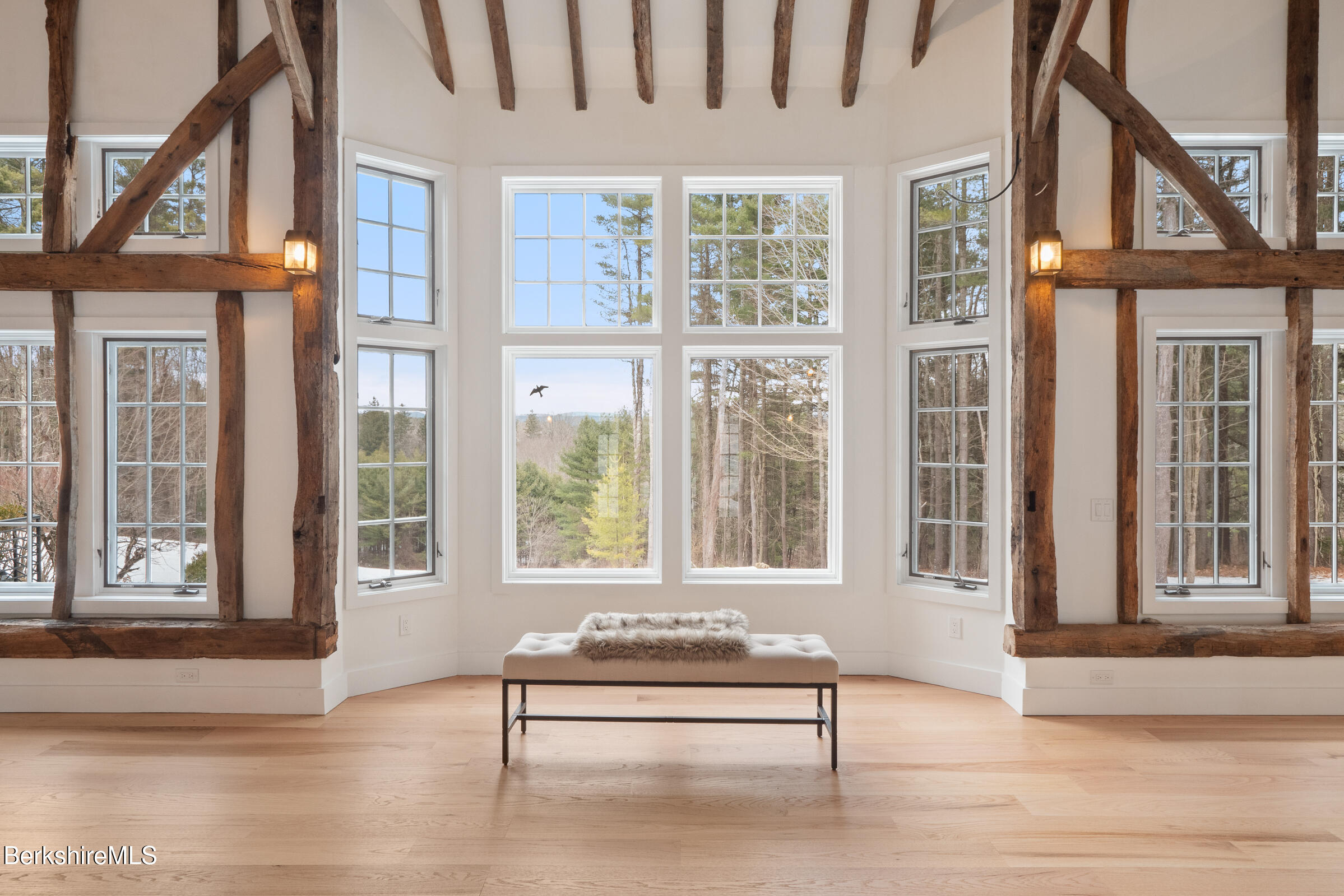 14 Pinecrest Cross Road Egremont, MA 01230 - Photo 7 of 40 a view of a brick house with a large window