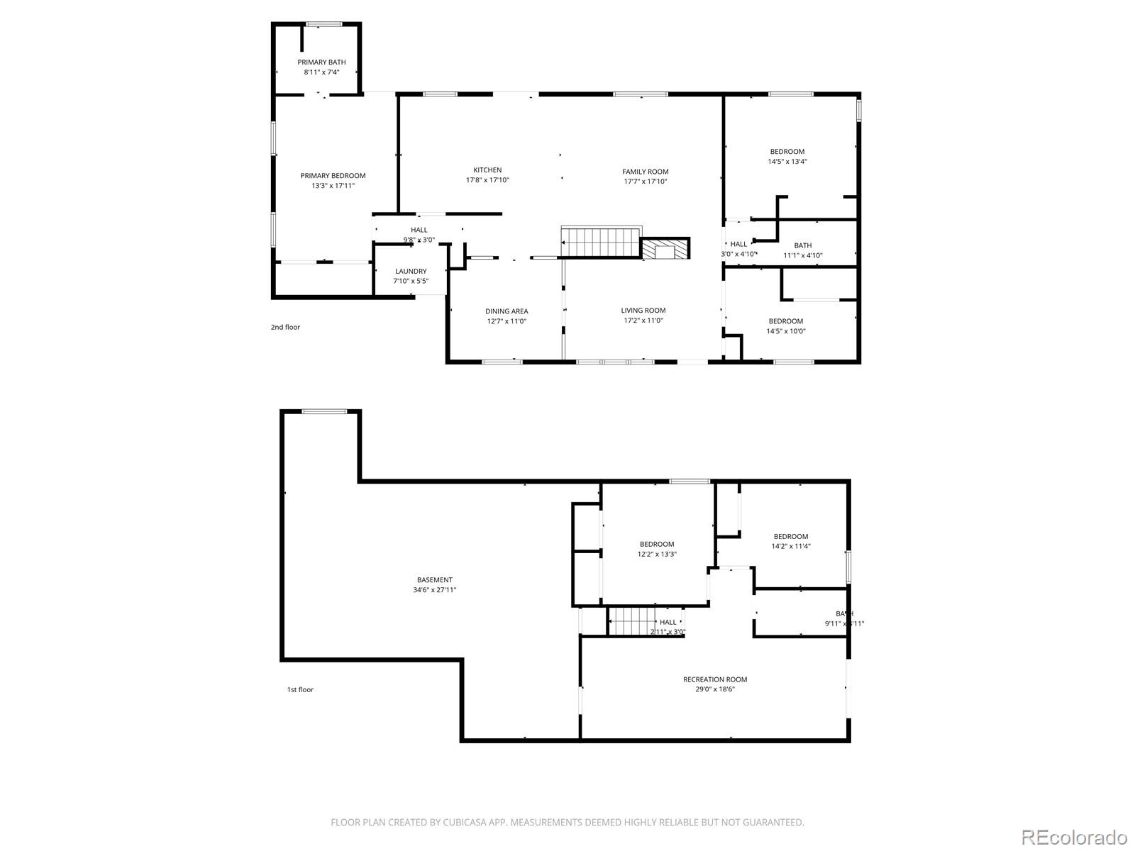 5672 Columbine Ridge Road Elizabeth, CO 80107 - Photo 48 of 50 a picture of floor plan